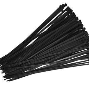Cable Ties Black 4.8 x 300mm (Pack 100)