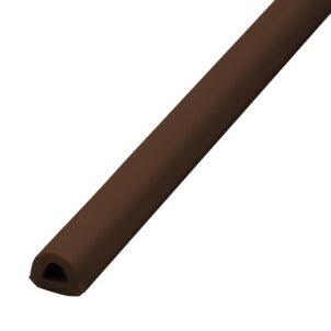 EPDM Draught Excluder Brown 6M 9 x 7.5mm