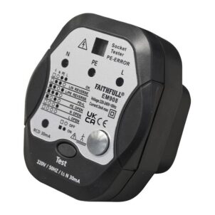Socket Polarity Tester with RCD Test Function