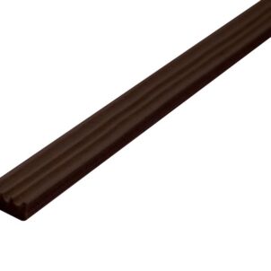 EPDM Draught Excluder Brown 24M 9 x 3.5mm