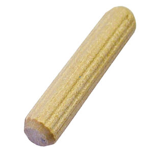 Wood Dowels Fluted 40 x 10mm (Pack 35)