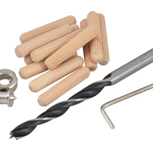 Dowel Kit 6mm Drill & Points