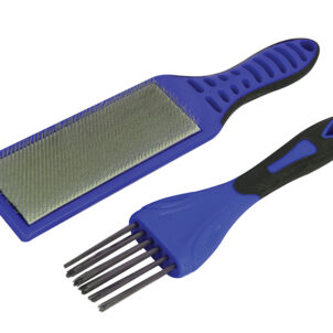 2 Piece File Card Brush Kit
