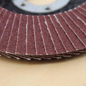 Aluminium Oxide Flap Disc 125 x 22mm 120 Grit - Image 2