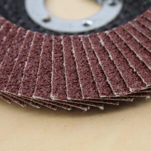 Aluminium Oxide Flap Disc 125 x 22mm 40 Grit - Image 2