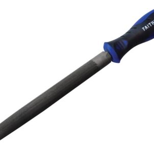 Handled Half-Round Second Cut Engineers File 200mm (8in)