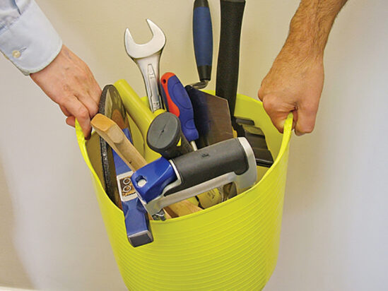 Flex Tub 42 litre - Yellow - Image 3