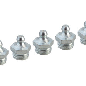 Grease Nipple Straight 1/4in BSP (Pack 5)