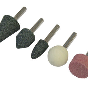 Mounted Grinding Stones Set, 5 Piece
