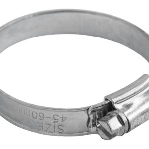 2X Stainless Steel Hose Clip 45 - 60mm