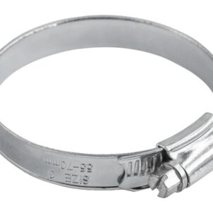 3 Stainless Steel Hose Clip 55 - 70mm