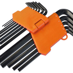 Metric Long Arm Hex Key Set, 13 Piece