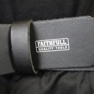 Heavy-Duty Leather Belt Black - Image 3