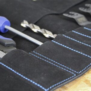 10 Pocket Leather Tool Roll - Image 2