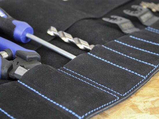 10 Pocket Leather Tool Roll - Image 2