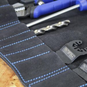 10 Pocket Leather Tool Roll - Image 3