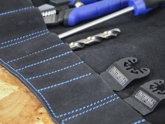 10 Pocket Leather Tool Roll - Image 3