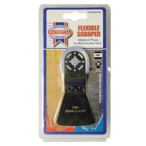 Multi-Functional Tool Flexible CrV Scraper 52mm