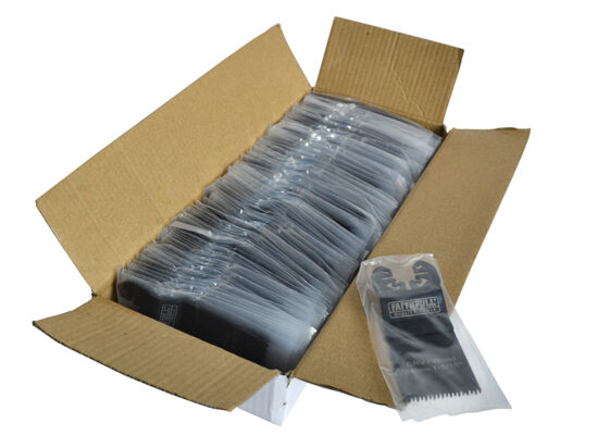 Multi-Function Tool CrV Flush Cut Wood Blade Ground Side Set 34mm (Box 100) - Image 2