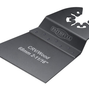 Multi-Function Tool CrV Flush Cut Wood Blade Side Set 68mm (Pack 5)