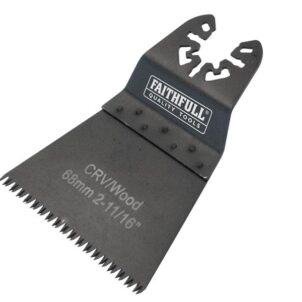 Multi-Function Tool CrV Flush Fast Cut Wood Ground Side Set 68mm