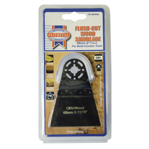 Multi-Function Tool CrV Flush Cut Wood Blade Side Set 68mm
