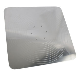 Mill Finish Alloy Plasterer's Hawk 300 x 300mm (12 x 12in) - Image 2