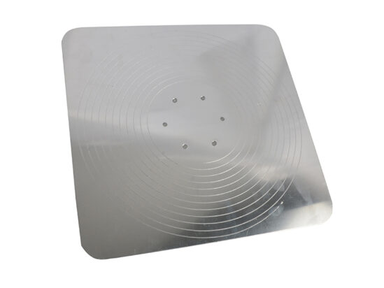 Mill Finish Alloy Plasterer's Hawk 300 x 300mm (12 x 12in) - Image 2