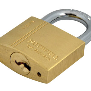 Brass Padlock 30mm 3 Keys - Image 2