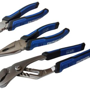 Soft Grip Pliers Set, 3 Piece
