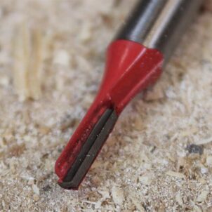 Router Bit TCT Single Flute 3.2 x 10mm 1/4in Shank