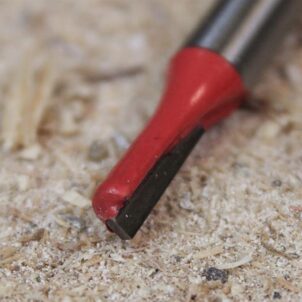 Router Bit TCT Single Flute 4.0 x 11mm 1/4in Shank
