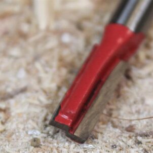 Router Bit TCT Two Flute 6.0 x 16mm 1/4in Shank