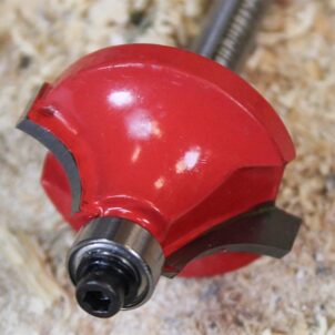Router Bit TCT Ovolo 16.5mm 1/4in Shank