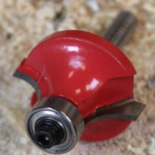 Router Bit TCT Rounding Over 15.8mm x 9.5mm 1/4in Shank