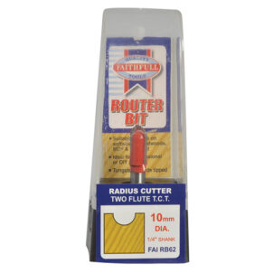 Router Bit TCT Radius 5.0 x 18mm 1/4in Shank