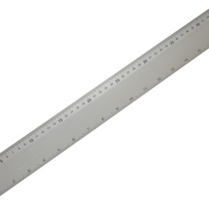 Aluminium Flat Rule 1m/39in - Image 5