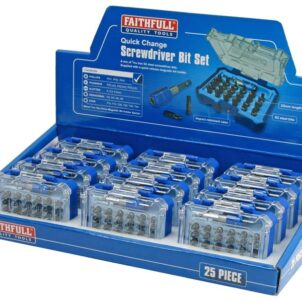 Quick-Change Bit Set, 25 Piece