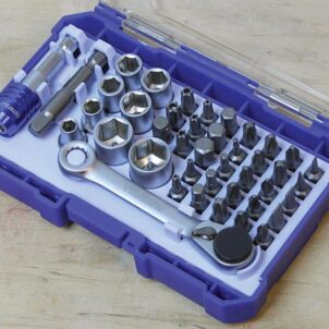 Screwdriver Bit & Socket Set, 42 Piece