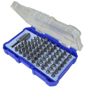 Screwdriver Bit Set, 61 Piece