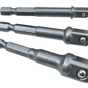 Hex to Square Drive Adaptor Set, 3 Piece