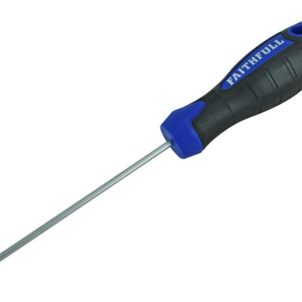 Soft Grip Screwdriver Flared Slotted Tip 5.5 x 100mm