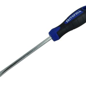 Soft Grip Screwdriver Flared Slotted Tip 6.5 x 125mm