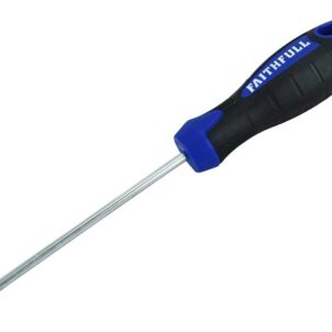 Soft Grip Screwdriver Parallel Slotted Tip 4.0 x 100mm