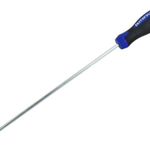 Soft Grip Screwdriver Pozidriv Tip PZ1 x 250mm Long Reach