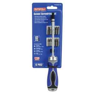 Ratchet Screwdriver Set, 13 Piece - Image 2