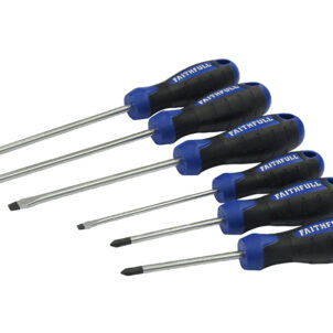 Boxed Soft Grip Screwdriver Set, 6 Piece