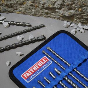 SDS Plus Drill Bit Set, 10 Piece - Image 2