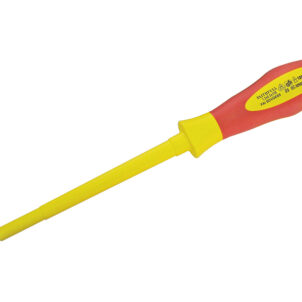 VDE Soft Grip Screwdriver Parallel Slotted Tip 6.5 x 150mm