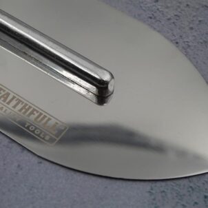 Flooring Trowel Stainless Steel Soft Grip Handle 16 x 4in